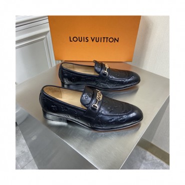 Louis Vuitton 2021 Men's Leather Loafer,LOUS2202 - 루이비통 2021 남성용 레더 로퍼,Size(240