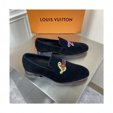 Louis Vuitton 2021 Men's Leather Loafer,LOUS2201 - 루이비통 2021 남성용 레더 로퍼,Size(240