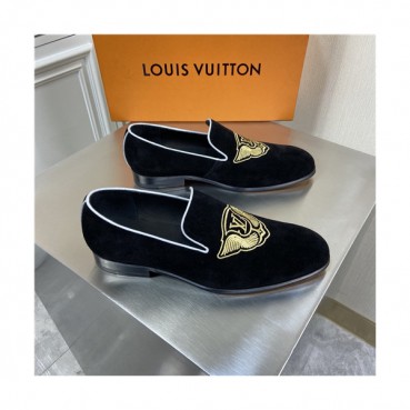 Louis Vuitton 2021 Men's Leather Loafer,LOUS2199 - 루이비통 2021 남성용 레더 로퍼,Size(240