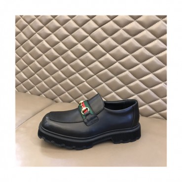 Gucci 2021 Men's Leather Loafer,GUCS1612 - 구찌 2021 남성용 레더 로퍼,Size(240