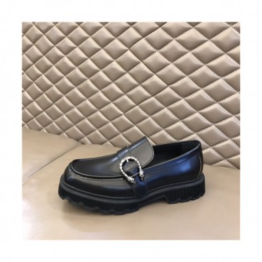 Gucci 2021 Men's Leather Loafer,GUCS1610 - 구찌 2021 남성용 레더 로퍼,Size(240
