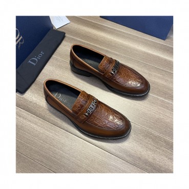 Dior 2021 Men's Leather Loafer,DIOS0427 - 디올 2021 남성용 레더 로퍼,Size(240