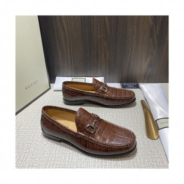 Gucci 2021 Men's Leather Loafer,GUCS1581 - 구찌 2021 남성용 레더 로퍼,Size(240