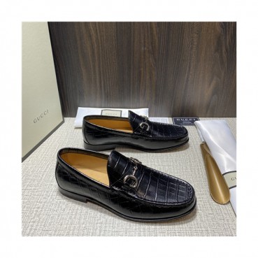Gucci 2021 Men's Leather Loafer,GUCS1580 - 구찌 2021 남성용 레더 로퍼,Size(240