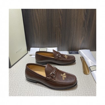 Gucci 2021 Men's Leather Loafer,GUCS1579 - 구찌 2021 남성용 레더 로퍼,Size(240