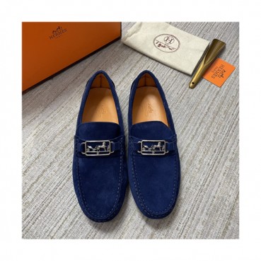 Hermes 2021 Men's Leather Loafer,HERS0475 - 에르메스 2021 남성용 레더 로퍼,Size(240