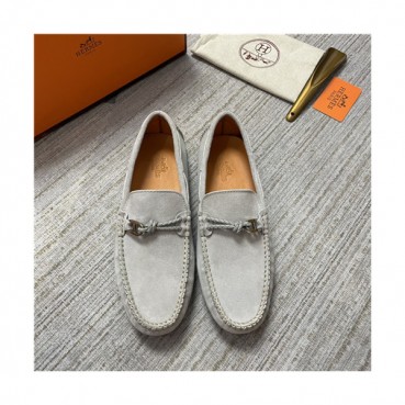 Hermes 2021 Men's Leather Loafer,HERS0474 - 에르메스 2021 남성용 레더 로퍼,Size(240