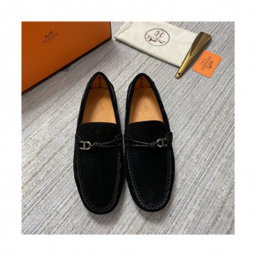 Hermes 2021 Men's Leather Loafer,HERS0471 - 에르메스 2021 남성용 레더 로퍼,Size(240
