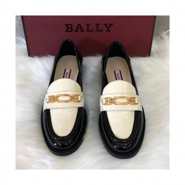 Bally 2021 Women's Leather Loafer,BALS0171 - 발리 2021 여성용 레더 로퍼,Size(225