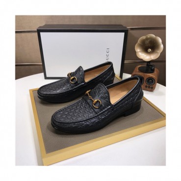 Gucci 2021 Men's Leather Loafer,GUCS1472 - 구찌 2021 남성용 레더 로퍼,Size(240