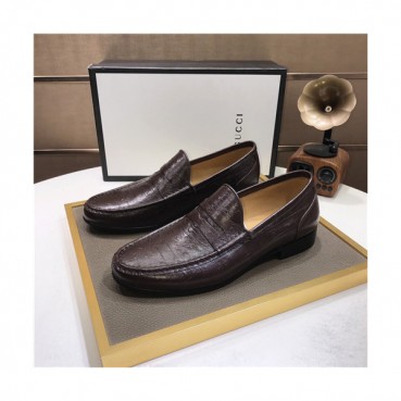Gucci 2021 Men's Leather Loafer,GUCS1468 - 구찌 2021 남성용 레더 로퍼,Size(240