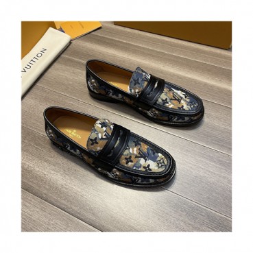 Louis Vuitton 2021 Men's  Leather Loafer,LOUS2023 - 루이비통 2021 남성용 레더 로퍼,Size(240