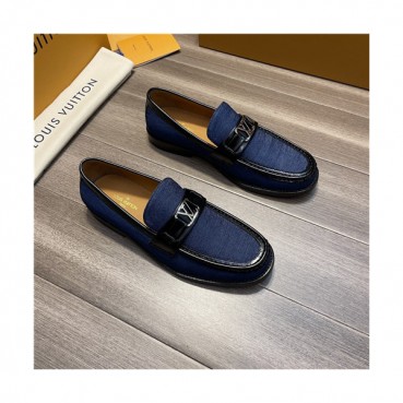 Louis Vuitton 2021 Men's  Leather Loafer,LOUS2020 - 루이비통 2021 남성용 레더 로퍼,Size(240