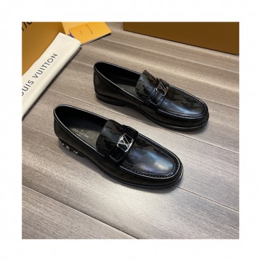 Louis Vuitton 2021 Men's  Leather Loafer,LOUS2019 - 루이비통 2021 남성용 레더 로퍼,Size(240