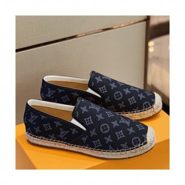 Louis Vuitton 2021 Men's Denim Loafer,LOUS2008 - 루이비통 2021 남성용 데님 로퍼,Size(240