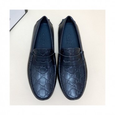 Gucci 2021 Men's Leather Loafer - 구찌 2021 남성용 레더 로퍼,Size(240