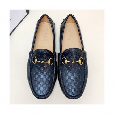 Gucci 2021 Men's Leather Loafer - 구찌 2021 남성용 레더 로퍼,Size(240