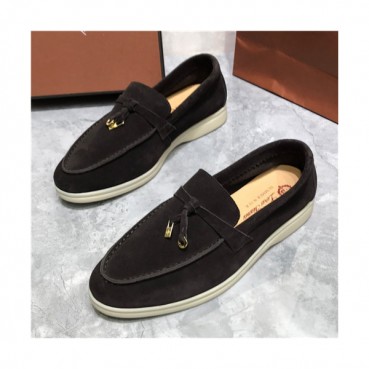 Loro Piana 2021 Men's Leather Loafer - 로로피아나 2021 남성용 레더 로퍼,Size(240