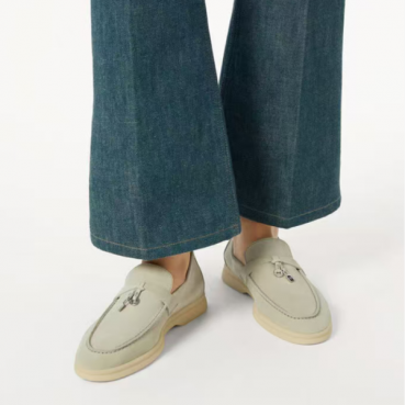 Loro Piana Men;s Leather Loafer - 로로피아나 남성용 레더 로퍼,Size(240