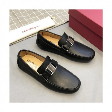 Salvatore Ferragamo 2021 Men's Leather Loafer - 페라가모 2021 남성용 레더 로퍼,Size(240