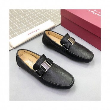 Salvatore Ferragamo 2021 Men's Leather Loafer - 페라가모 2021 남성용 레더 로퍼,Size(240