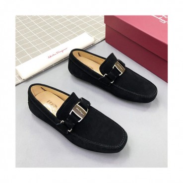 Salvatore Ferragamo 2021 Men's Leather Loafer - 페라가모 2021 남성용 레더 로퍼,Size(240