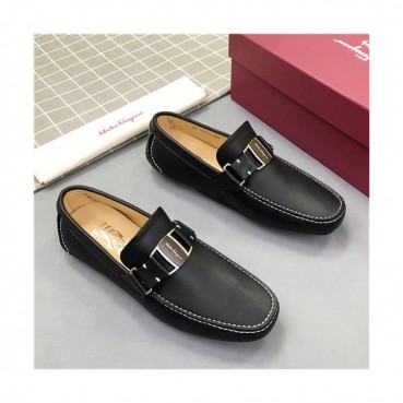 Salvatore Ferragamo 2021 Men's Leather Loafer - 페라가모 2021 남성용 레더 로퍼,Size(240