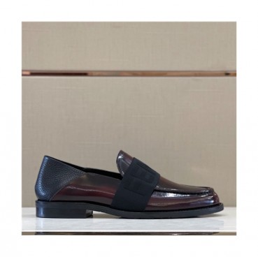 Fendi 2021 Men's Leather Loafer - 펜디 2021 남성용 레더 로퍼,Size(240