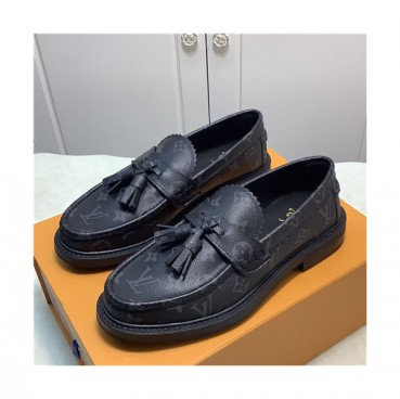 Louis Vuitton 2021 Men's Leather Loafer - 루이비통 2021 남성용 레더 로퍼,Size(240