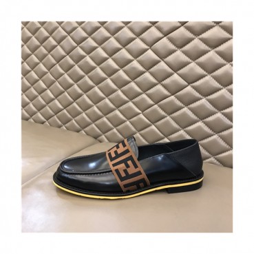 Fendi 2021 Men's Leather Loafer - 펜디 2021 남성용 레더 로퍼,Size(240