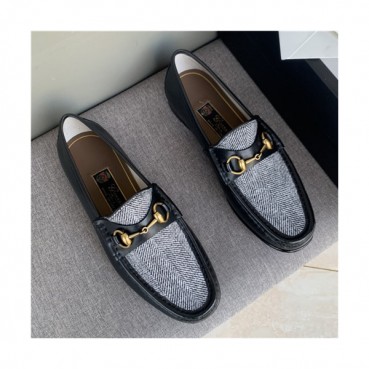 Gucci 2021 Men's Leather Loafer - 구찌 2021 남성용 레더 로퍼,Size(240