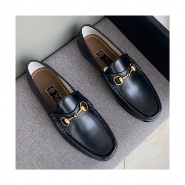 Gucci 2021 Men's Leather Loafer - 구찌 2021 남성용 레더 로퍼,Size(240