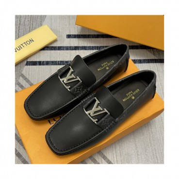 Louis Vuitton 2021 Men's Leather Loafer - 루이비통 2021 남성용 레더 로퍼,Size(240