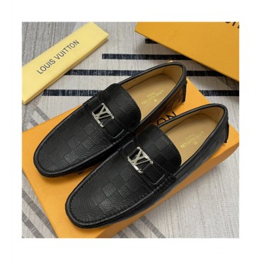 Louis Vuitton 2021 Men's Leather Loafer - 루이비통 2021 남성용 레더 로퍼,Size(240