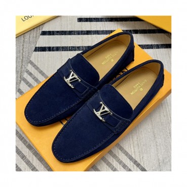Louis Vuitton 2021 Men's Leather Loafer - 루이비통 2021 남성용 레더 로퍼,Size(240