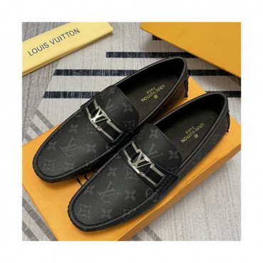 Louis Vuitton 2021 Men's Leather Loafer - 루이비통 2021 남성용 레더 로퍼,Size(240