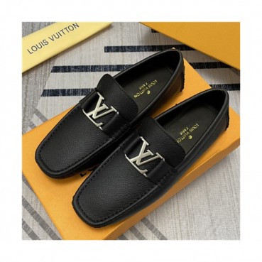 Louis Vuitton 2021 Men's Leather Loafer - 루이비통 2021 남성용 레더 로퍼,Size(240