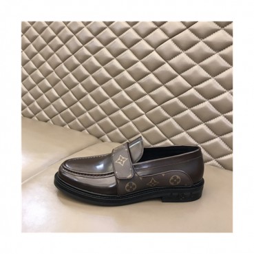 Louis Vuitton 2021 Men's Leather Loafer - 루이비통 2021 남성용 레더 로퍼,Size(240