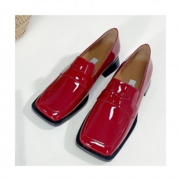 Miista 2021 Women's Leather Loafer - 미스타 2021 여성용 레더 로퍼,Size(225