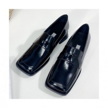 Miista 2021 Women's Leather Loafer - 미스타 2021 여성용 레더 로퍼,Size(225