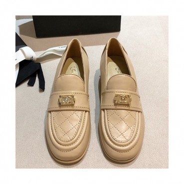 Chanel 2021 Women's Leather Loafer - 샤넬 2021 여성용 레더 로퍼,Size(225