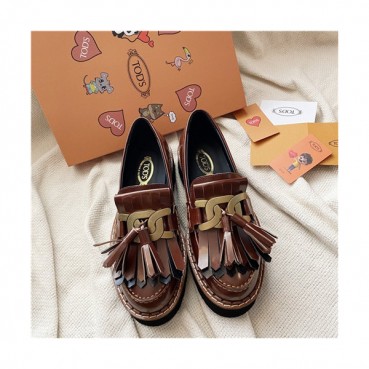 Tod's 2020 Women's Leather Loafer - 토즈 2020 여성용 레더 로퍼,Size(225