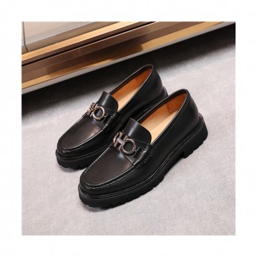 Salvatore Ferragamo 2020 Men's Leather Loafer - 페라가모 2020 남성용 레더 로퍼,Size(240