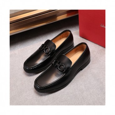 Salvatore Ferragamo 2020 Men's Leather Loafer - 페라가모 2020 남성용 레더 로퍼,Size(240