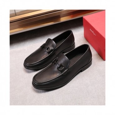 Salvatore Ferragamo 2020 Men's Leather Loafer - 페라가모 2020 남성용 레더 로퍼,Size(240