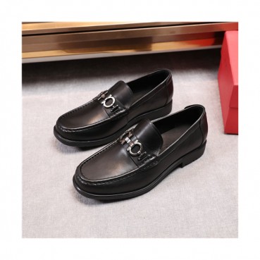 Salvatore Ferragamo 2020 Men's Leather Loafer - 페라가모 2020 남성용 레더 로퍼,Size(240