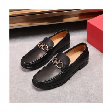 Salvatore Ferragamo 2020 Men's Leather Loafer - 페라가모 2020 남성용 레더 로퍼,Size(240