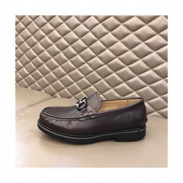 Salvatore Ferragamo 2020 Men's Leather Loafer - 페라가모 2020 남성용 레더 로퍼,Size(240