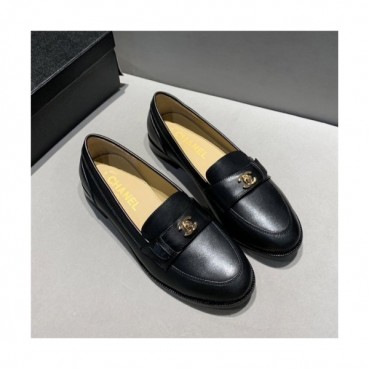 Chanel 2020 Women's Leather Loafer - 샤넬 2020 여성용 레더 로퍼,Size(225