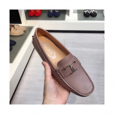Tod's 2020 Women's Leather Loafer - 토즈 2020 여성용 레드 로퍼,Size(225